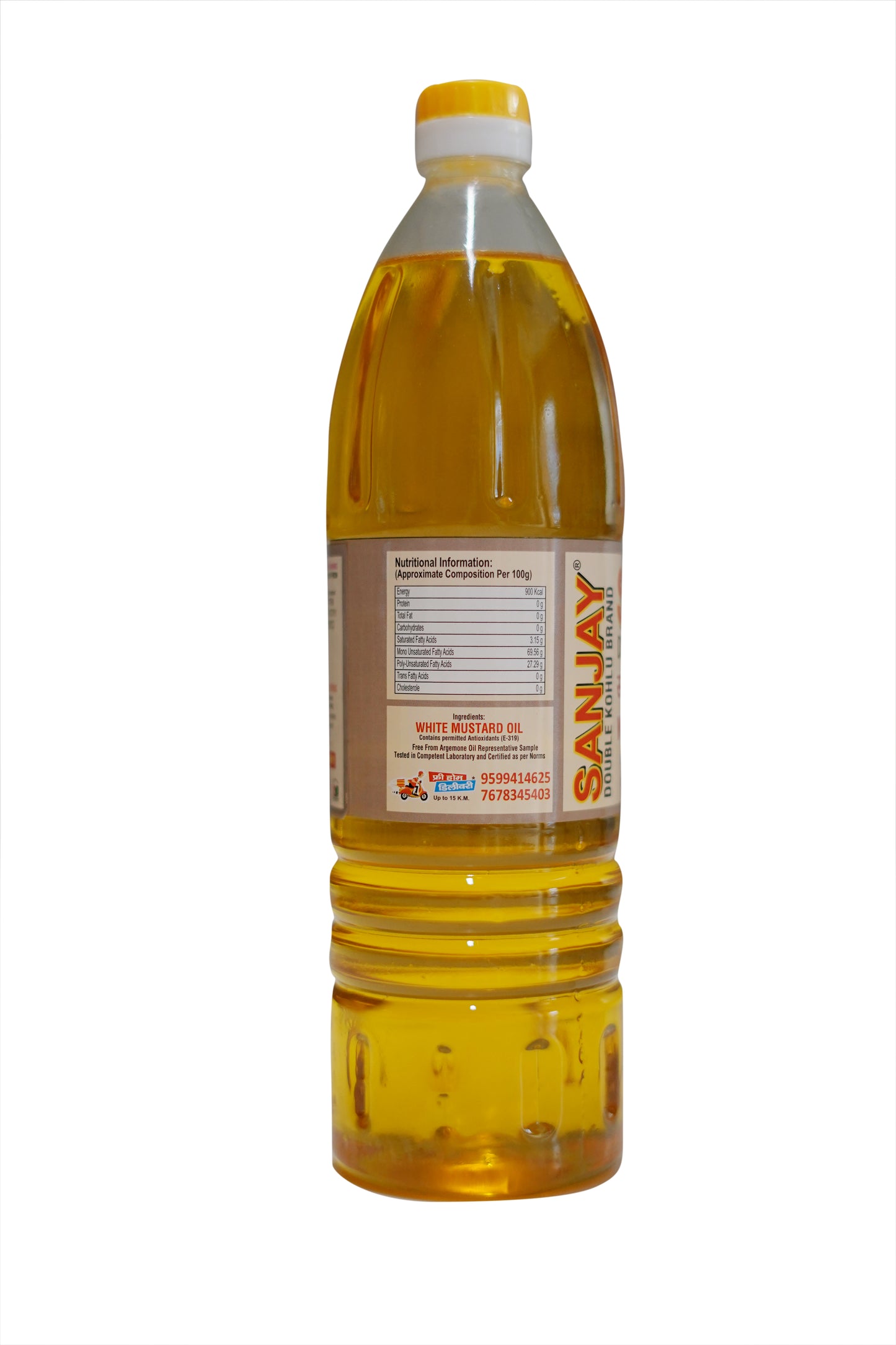 White Mustard Oil ( Edible )
