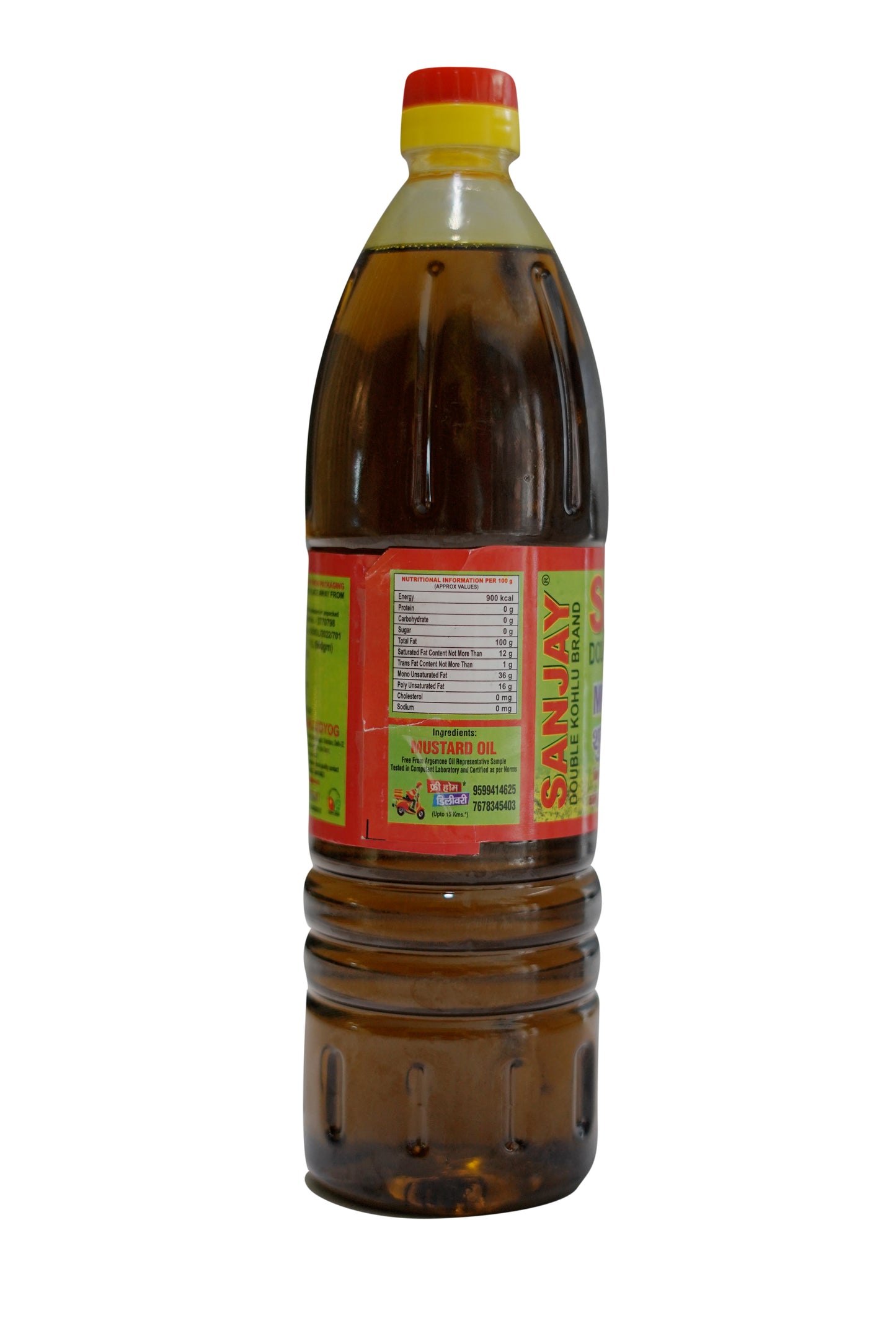 Black Mustard Oil Kachi Ghani ( Edible )