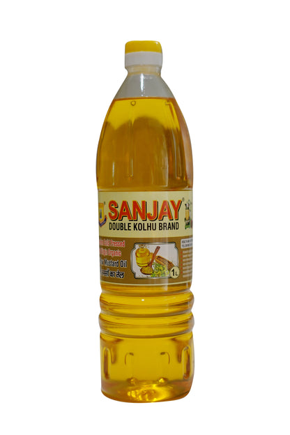 Yellow Mustard Oil ( Rajasthan seed , Wooden cold press )