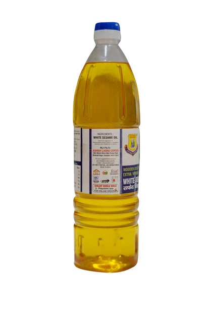 White Sesame Oil ( Wooden Cold Press )